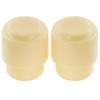 Musiclily Ultra Lever Switch Knob TL Type Round Type for Tele Telecaster Electric Cream of Inch/millimeter Fender/Squier Guitar, (Set 2)