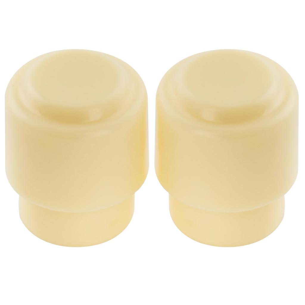 Musiclily Ultra Lever Switch Knob TL Type Round Type for Tele Telecaster Electric Cream of Inch/millimeter Fender/Squier Guitar, (Set 2)