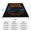 Black Sabbath Ozzy Is Bat Warm Soft Blankets  Travel Plush Throw Blanket Print Living Room Flannel Bedspread Sofa Bed Cover