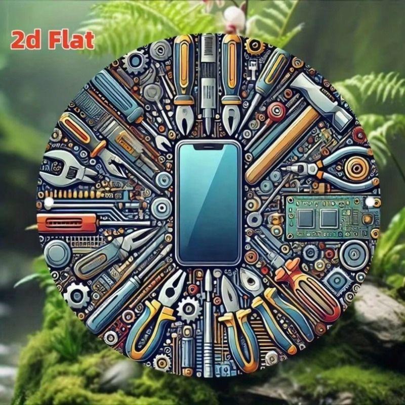 Retro Metal Wall Art Sign Home Decor 20x20cm