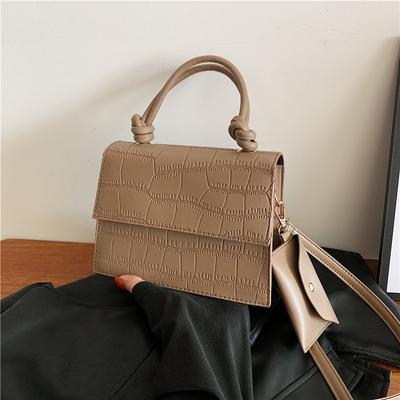 Texture Solid Versatile Women's Handbags  New Simple Commuting One Shoulder Crossbody Bags Ladies Casual Work Square Bag