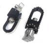 Compatible BMW R1200GS/R1250GS/ADV Water Bird Enlarged and Widened Foot Pegs with Brake Pad