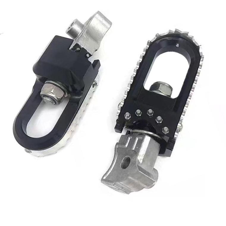 Compatible BMW R1200GS/R1250GS/ADV Water Bird Enlarged and Widened Foot Pegs with Brake Pad