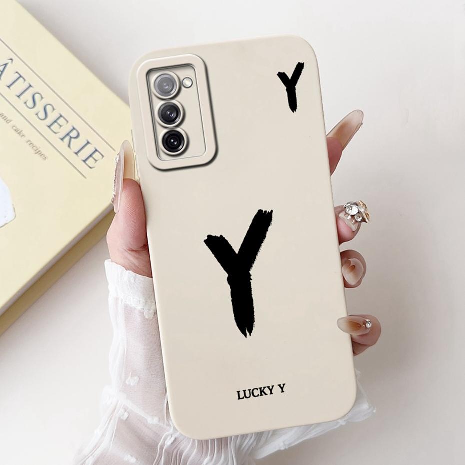 New Fashion Letter Phone Case For Samsung Galaxy S20 FE S20+ Soft Silicone Shockproof Cover For Samsung S20 Plus S20FE 5G Bumper
