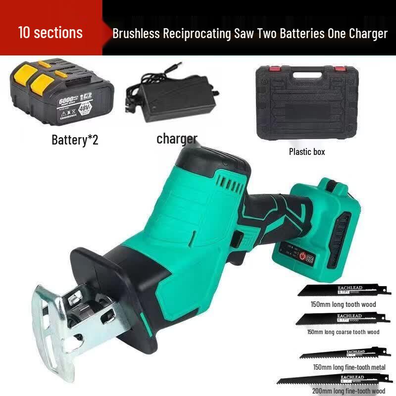 Jiaxuer Cordless Lithium Reciprocating Saw CN plug (adapter included)