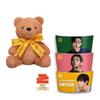 BTS V Taehyung × COMPOSE COFFEE Breloc Urs + Manșon Cana Toate cele 3 Tipuri & Bețișor cu Pisoi Limitat Coreea Merch Oficial