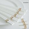 Premium Mold-Proof, Anti-Slip, High-Temp Resistant Bone China Ceramic Chopsticks