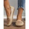 Retro Women's Flat Loafers Korean Style Comfortable Walking Fashion Casual Daily Shoes