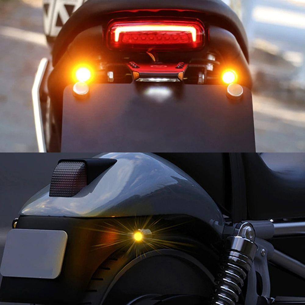Eagle Eye LED Motorcycle Signal Lights Aluminum Alloy Water Proof Motorcycle Taillight High Brightness Universal