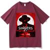 Sinners 2025 Action Movie Tshirt Harajuku Oneck Casual Shirt Gift