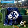 Custom Name House Chelsea Blanket Lightweight Ideal Bedding Blanket Perfect for Travel, Camping, Living Rooms, Sofas, Christmas Gift