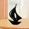 Segelboot-Dekor, moderne Skulptur, dekoratives Geburtstagsgeschenk, Schiffsstatue, Segelboot-Figur