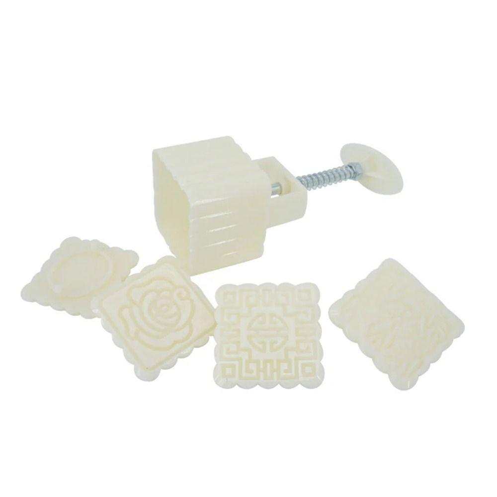 Kreativní forma na měsíční koláče 3D forma na razítko na sušenky Mid-Autumn Festival Dodávky Mungo fazole