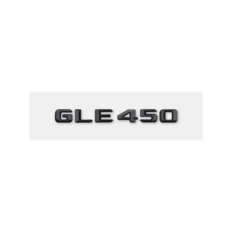 GLE43 53 63 GLE250 300 320 350 400 GLE450 500 580 letter car sticker for mercedes benz GLE class refit rear boot trunk label