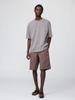AIRism Bomull Oversized Randig T-shirt