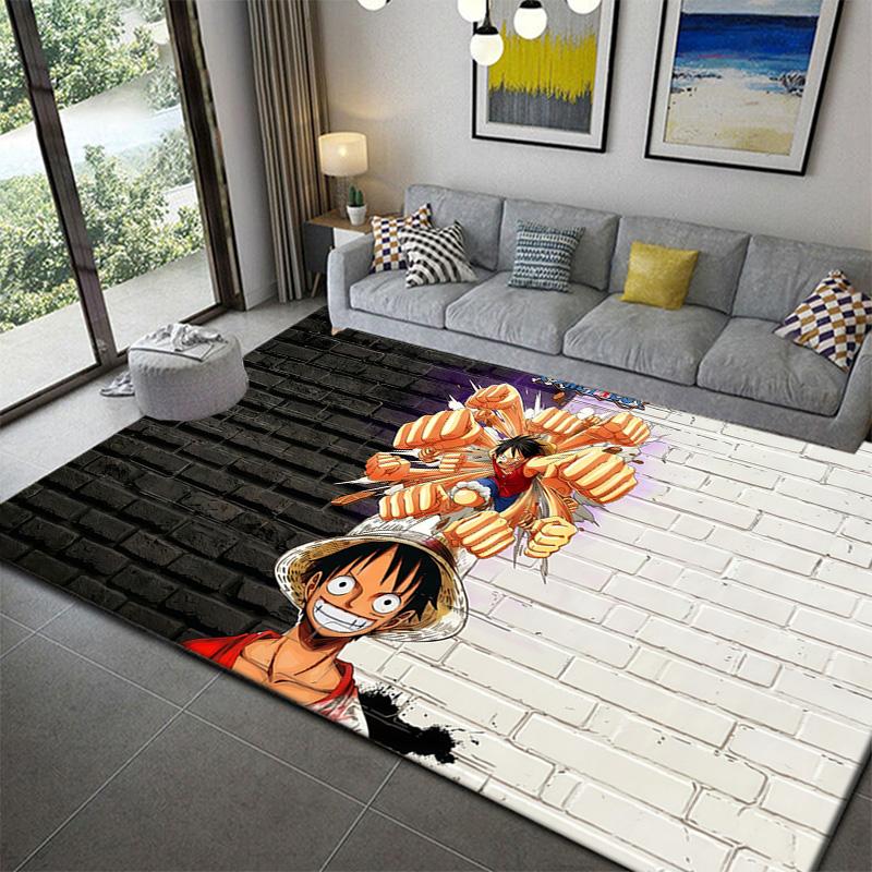 One Piece Best Gift Anime Rug Soft Non-Slip Mat for Bedroom Living Room
