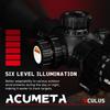ACUMETA Oculus 6-24X50 FFP Riflescope, 30mm Tube Hunting Riflescope with 20mm Rail Scope Rings