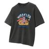 MOZMOZ [Set] Graphic Pigment Oversized Short Sleeve T-Shirt Part05