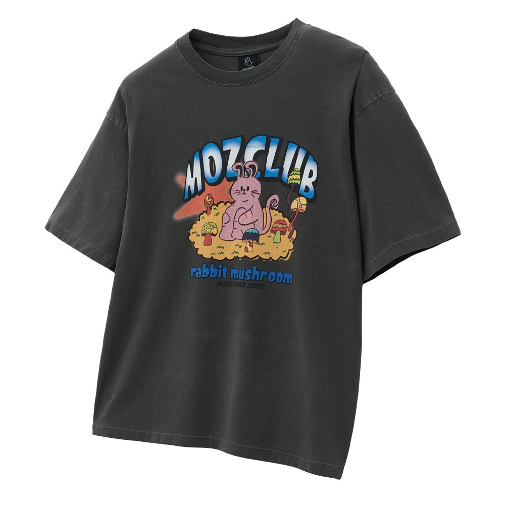 MOZMOZ [Set] Graphic Pigment Oversized Short Sleeve T-Shirt Part05