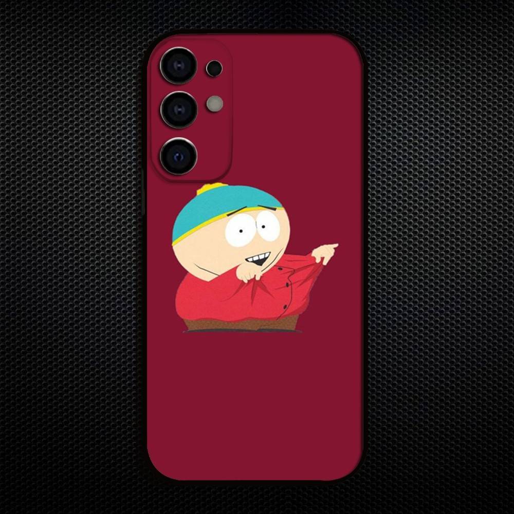 Cartoon S-South-Parkes  Phone Case For Samsung S25,S24,S23,S22,S21,S20,Plus,Fe,Lite,Others Black Cover