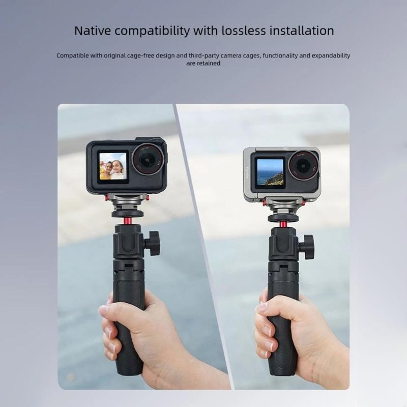 Foldable Phone Holder Magnetic Quick Release Mount For Osmo360 Camera Stable AntiShake Support MultiAngle Adjustment