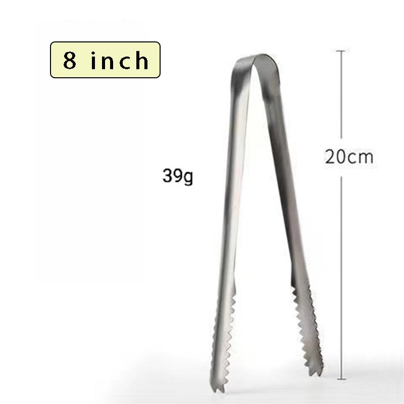 Food Clip Stainless Steel Barbecue Clip Buffet Kitchen Anti-scalding Bread Clip Hotel Steak Clip Barbecue Food Clip
