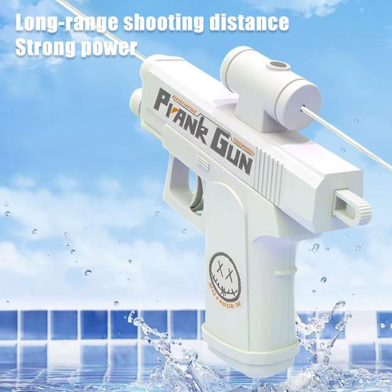 Prank Water Shooter Toy Two-Way Water Sprinkler Refillable Prank Spray Forward Backward Outdoor Water Play Toy for Office School