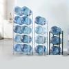 DANLE Floor Standing Water Bottle Storage Rack