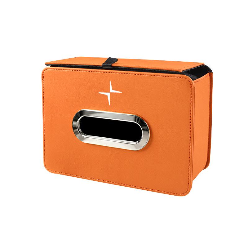 Polestar Car Tissue Box Holder & Organizer