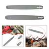 Chain Saw Guide Bar Replacement Metal Silver Professional High Accuracy Wear Resistant Repair Parts