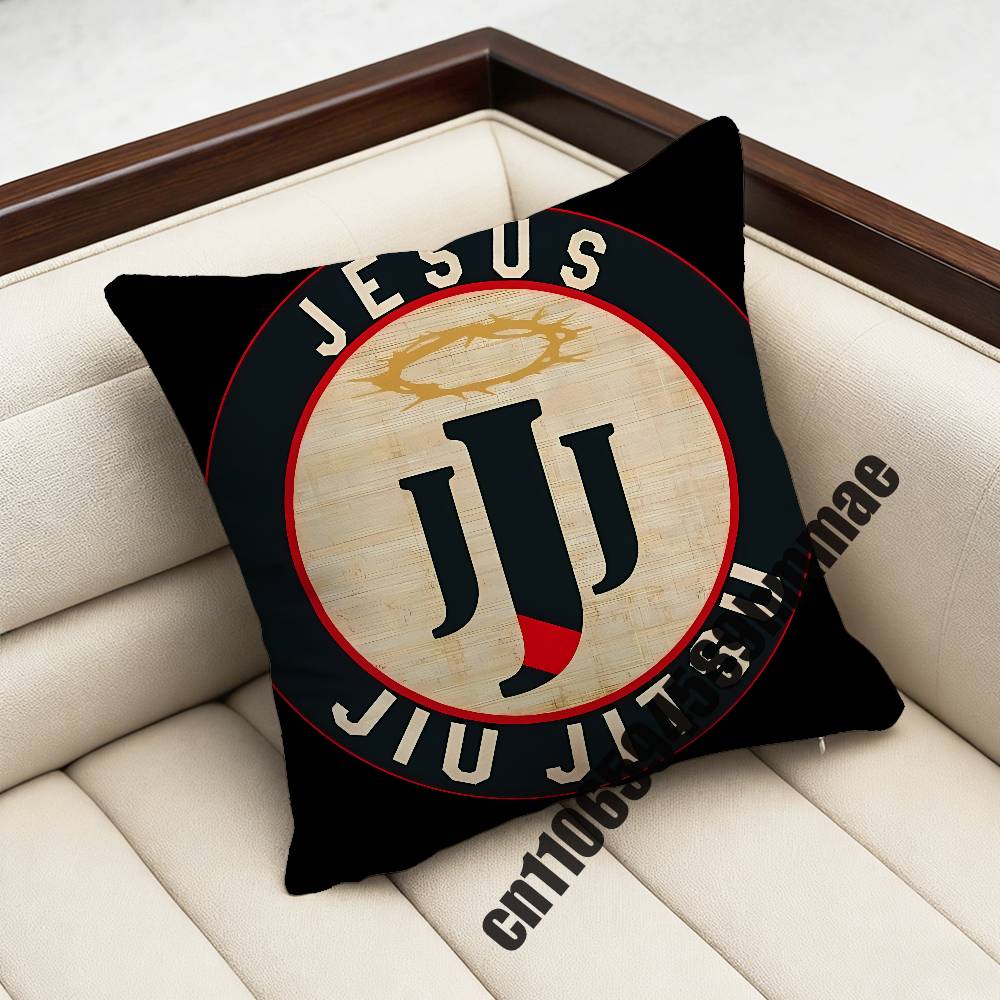 Brazilian Jiu Jitsu BJJ Japan Judo Coffee Snake Throw Pillow Case Sham xcm xcm Square Car Pillowcase Pad Cushion Cover