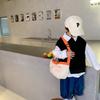 Large Capacity Korean Style Canvas Shoulder Bag For Kids Featuring Cute Alphabet Design