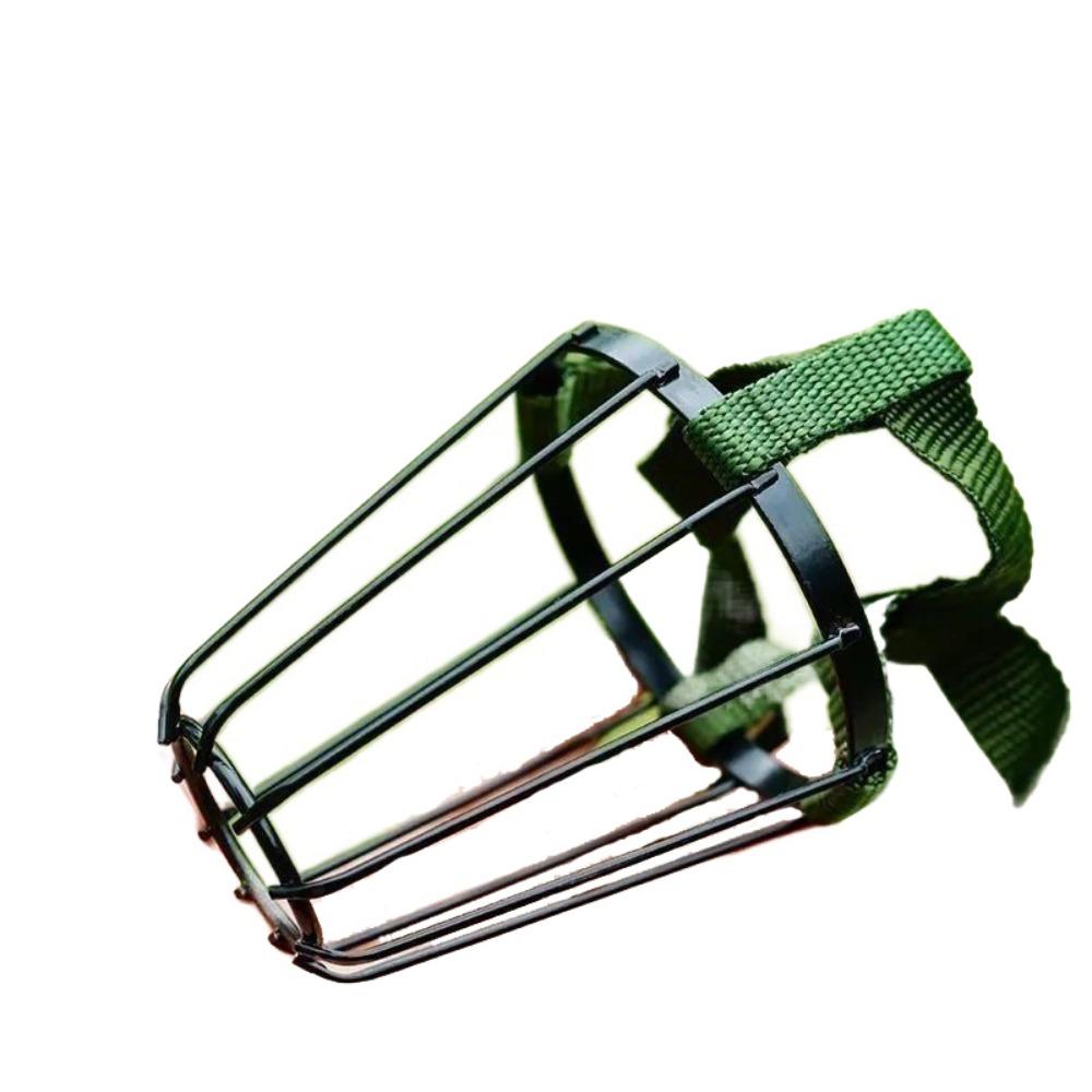 

Adjustable Metal Dog Mask Heat-Proof Golden Retriever Mask Durable Dog Mouth Cover Bulldog S
