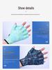 Duck Webbed Fingerless Swimming Gloves - Hand Protection for Paddling & Training