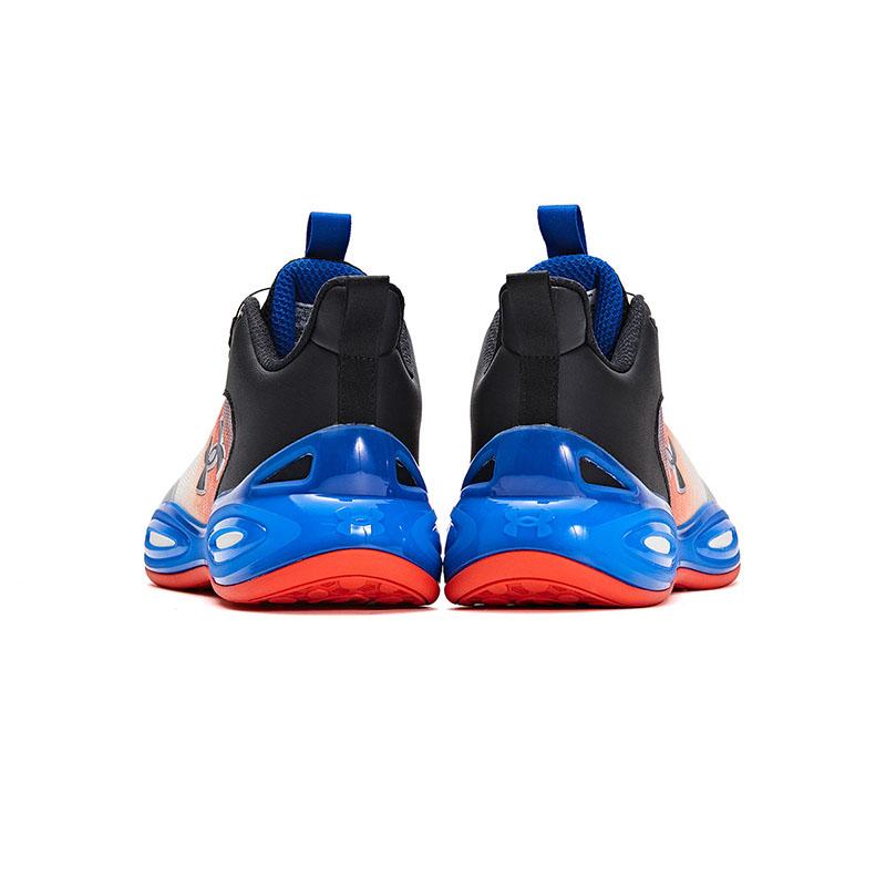 Under Armour Comfortable Versatile Hollow Knob Synthetic Leather Low Top Basketball Shoes Kids sneaker 2431211