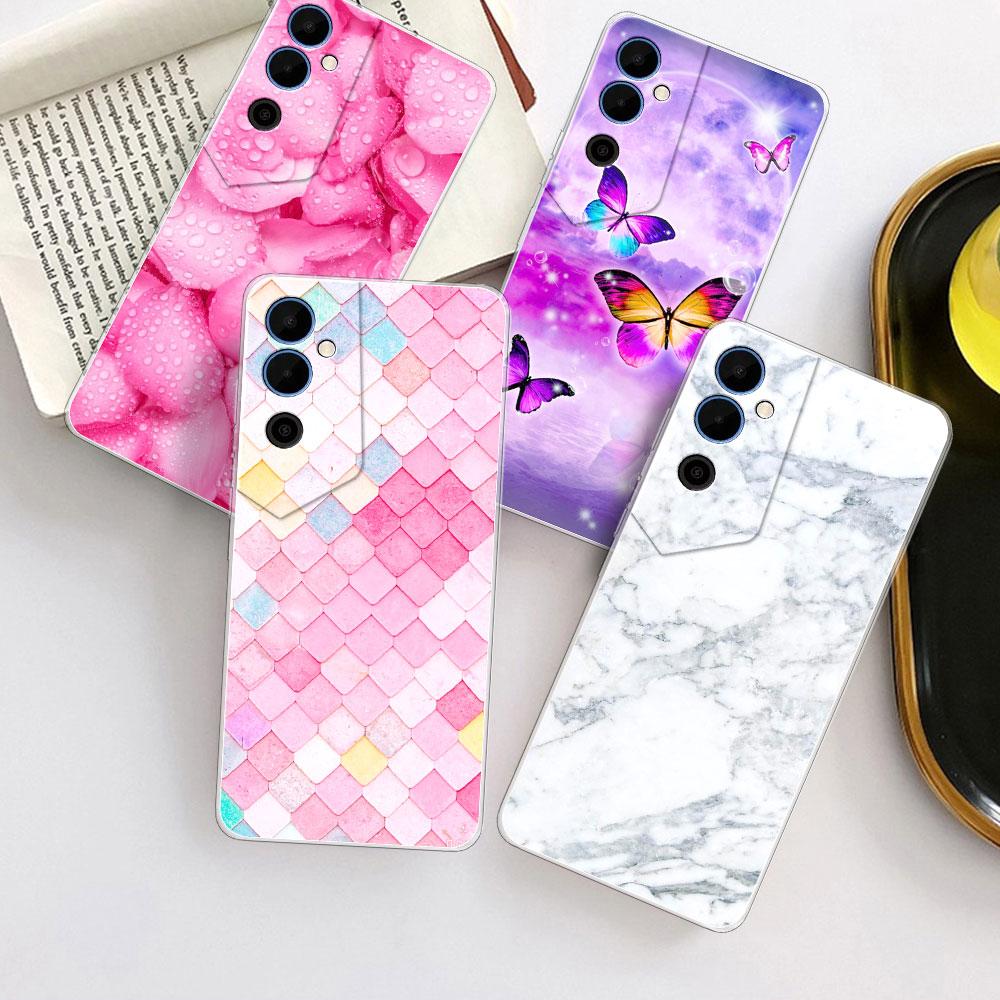 For Tecno Pova Neo 2 Case Back Cover Phone Case For Tecno Pova Neo 3 Clear Soft Silicone Protect Coque For Tecno Pova Neo Fundas