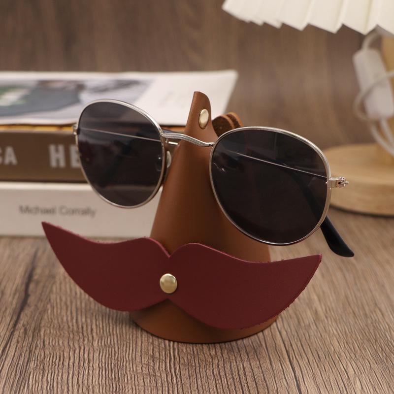 Beard-Shaped Glasses Holder: Unique Home & Office Desk Decor and Jewelry Display