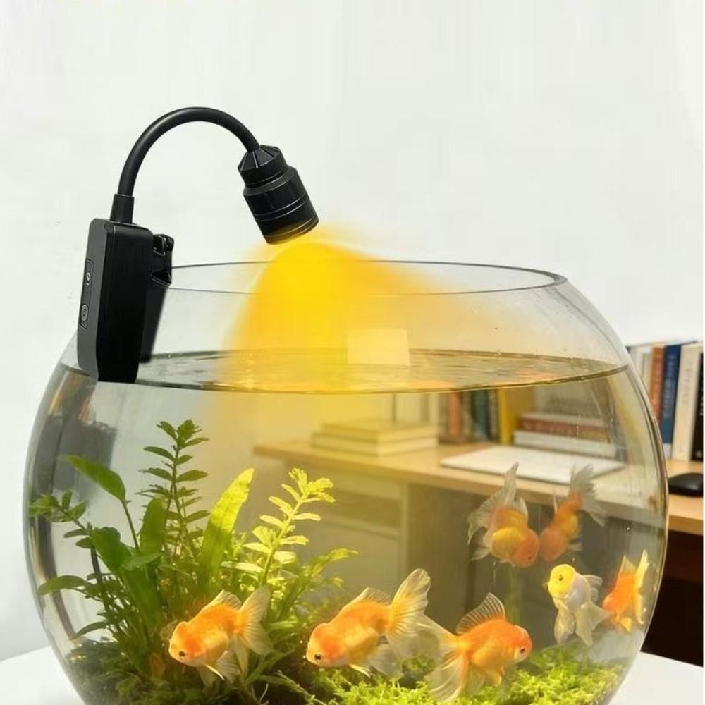 Adjustable Zoom Fish Tank Clip Lamp USB Power Aquarium Plant Light LED Aquarium Light Aquarium