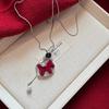 Luxurious Flocked Tassel Necklace: Sweater Chain & Autumn/Winter Fashion Accessory