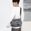 Large Capacity Men's Shoulder Bag – Waterproof Oxford Messenger Bag with Adjustable Strap & Secure Pockets