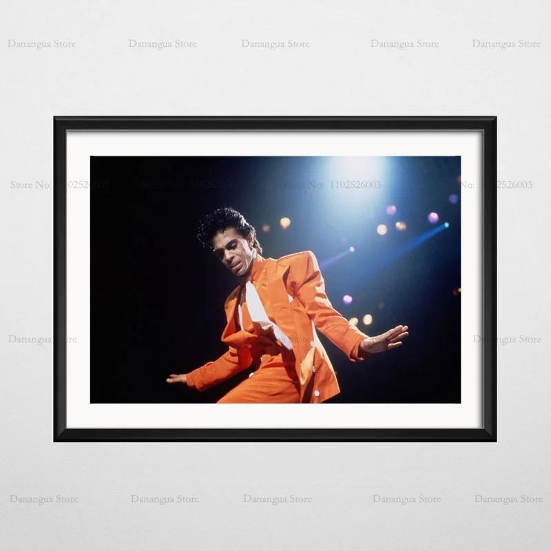 Prince Rogers Nelson Concert Rock Music Album Singer Canvas Painting Mural Art Picture Gift Room Home Decoration