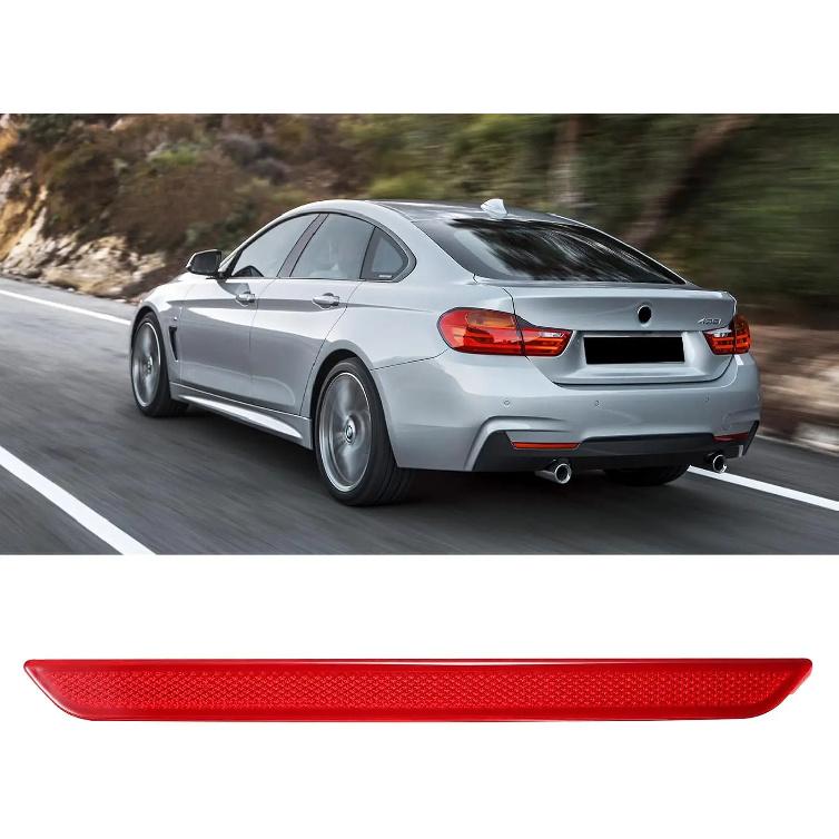

For BMW 428i 430i 435i 440i F32 F33 F36 4-Series Car Rear Left+Right Bumper Reflector rear Warning strip 63147847234 63147847233 Left 63147847233