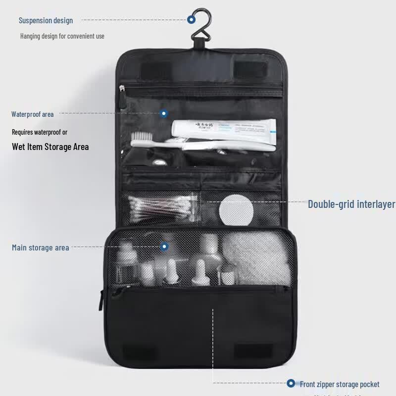Men's Large Capacity Travel Toiletry Bag