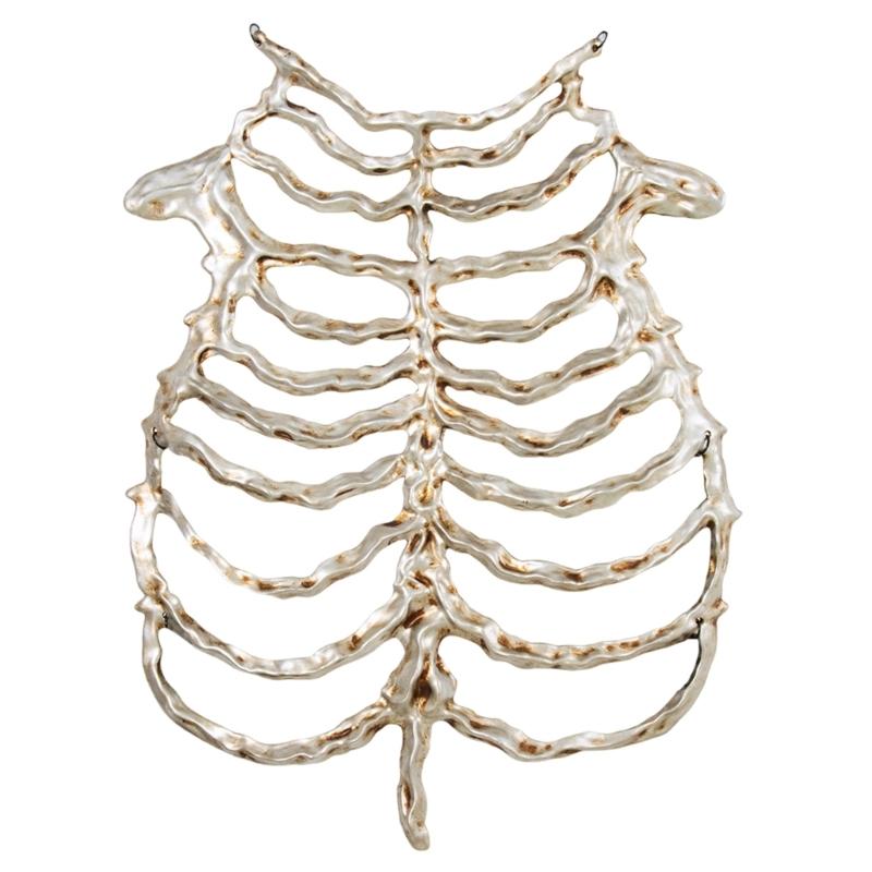 Scheletro di Plastica Realistico Costume Accessori Per Feste di Halloween e Spettacoli Teatrali Con Design Dettagliato