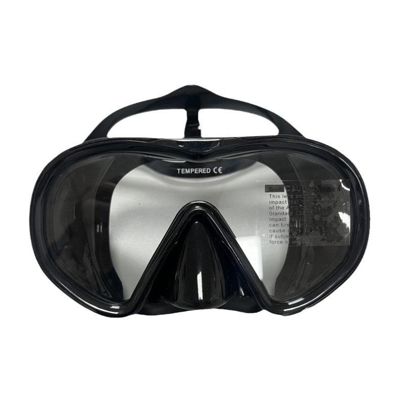 Masca de silicon cu cadru mare, mască de snorkeling complet uscată