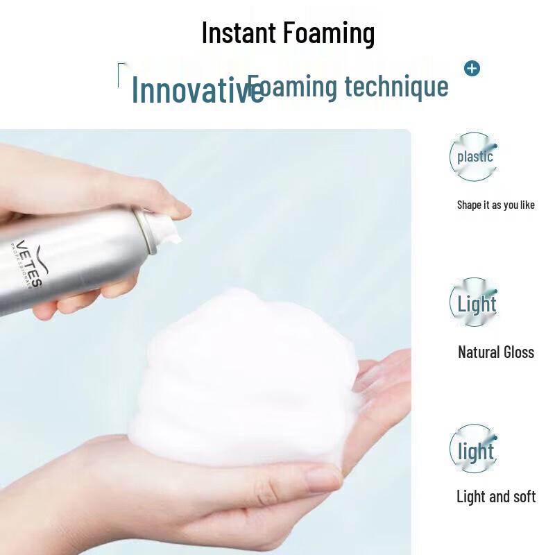 Vetes Curl Protecting Foam Mousse 450ml