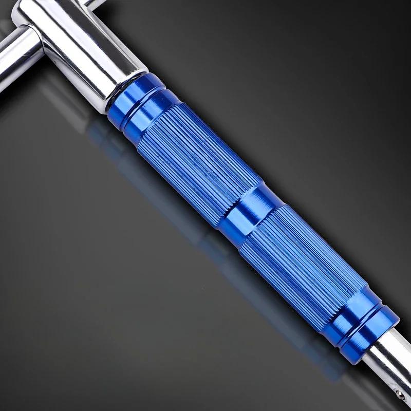 T Handle Hexagon Wrench Versatile Adjustable for Car Electric Vehicle Motorcycle Maintenance Patented Spinner Handle Socket Tool