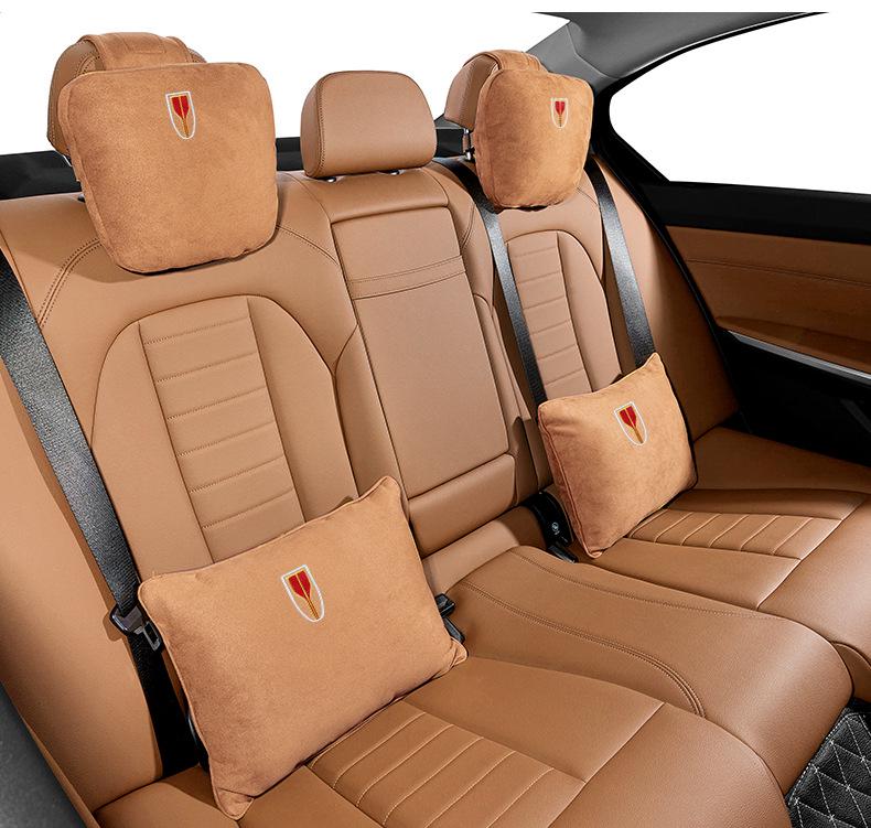 Car Headrest and Lumbar Support Pillow for Hongqi and Maybach