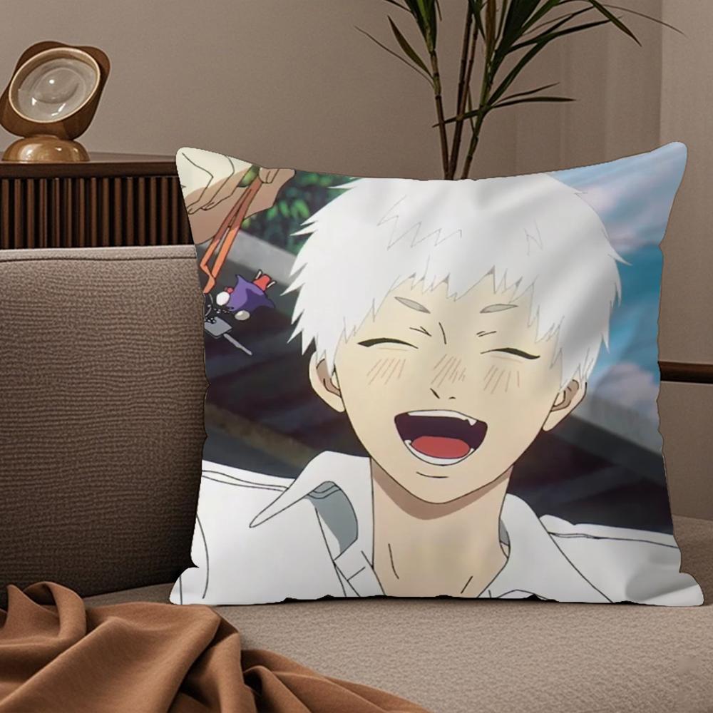 Anime The Summer Hikaru Died Pillow Case Silky Elegant Comfort Sofa Bed Invisible Zipper