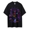 Pokemon Tshirt Mens Pure Cotton Casual  Round Neck Tshirt Short Sleeve Clothing Summer Sports Casual Short Sleeve Top